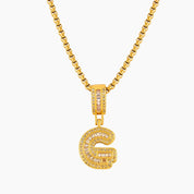 collier amore grosse lettre