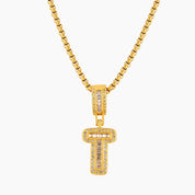 collier lettre enfant