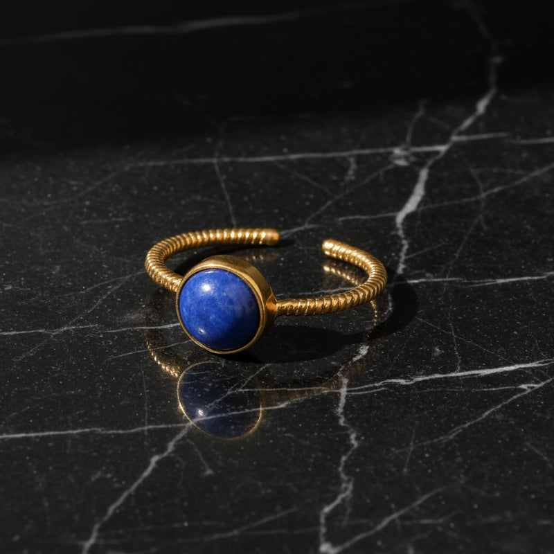 Bague lapis lazuli