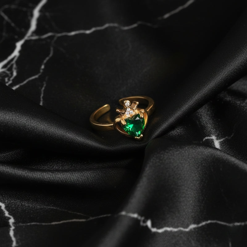 bague apm monaco coeur, bague agatha coeur