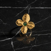 Bague fleur vintage