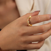 bague multicolore swarovski