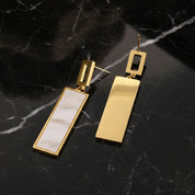 boucle d'oreille zag pendante