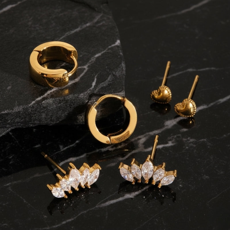 set-boucles-d-oreilles-petit-anneau_3, manaa bijoux​ luksaria