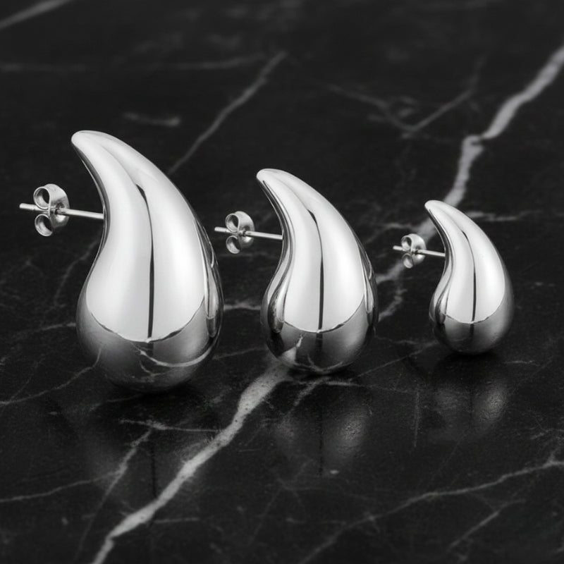 boucles d'oreille goutte d'eau or marque, boucle d'oreille goutte d'eau petite