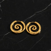 Boucles d'oreilles créoles bohème