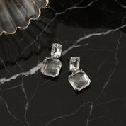 Boucles d'oreilles cristal