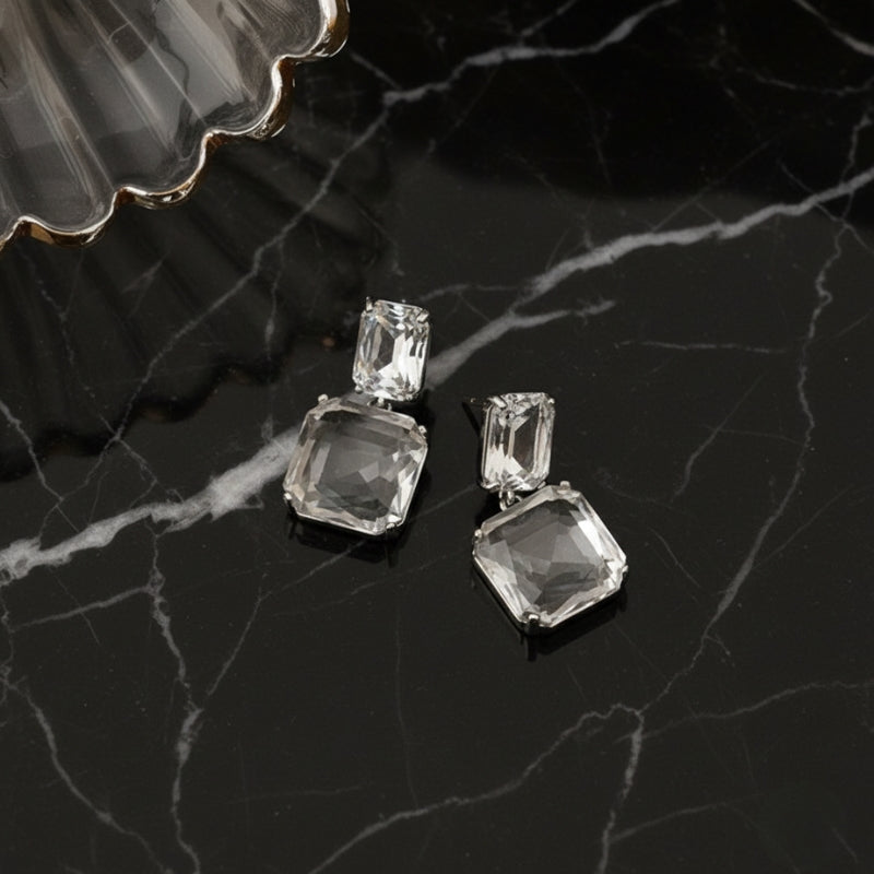 Boucles d'oreilles cristal