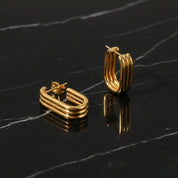 Boucles d'oreilles créoles ovales