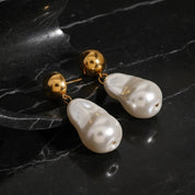 boucle d'oreille diamant pendante