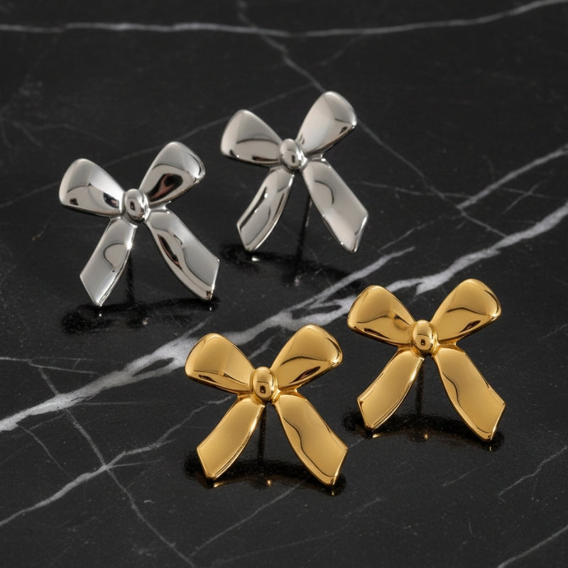 Boucles d'oreilles noeud marin