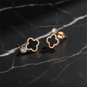 Boucles d’oreilles trèfles