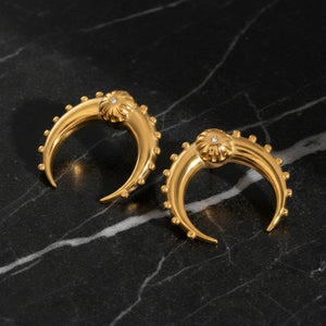 Boucles d'oreilles 'Ruby'