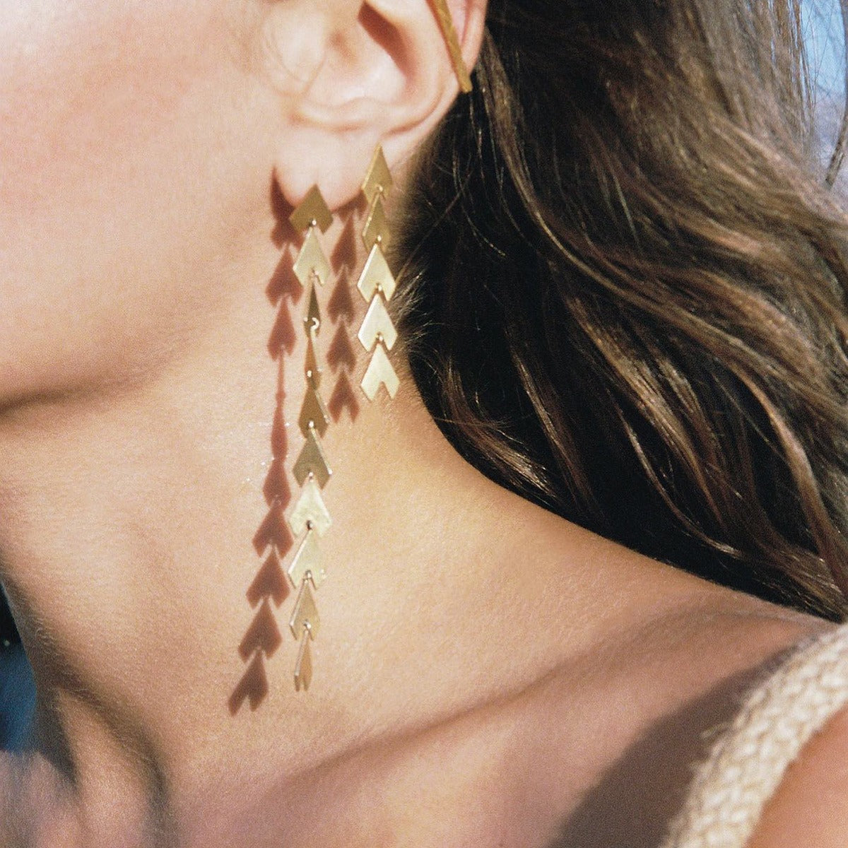 boucle d'oreille coeur sezane