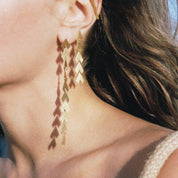 boucle d'oreille coeur sezane