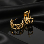 Boucles d'oreilles créoles larges