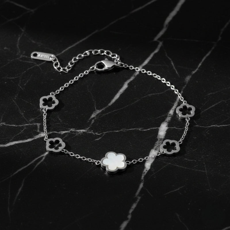 Bracelet fantaisie fin – Acier inoxydable doré ou argenté