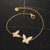 Bracelet fantaisie blanc