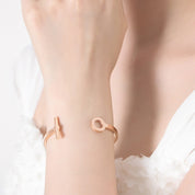 bracelet jonc or 18 carats femme