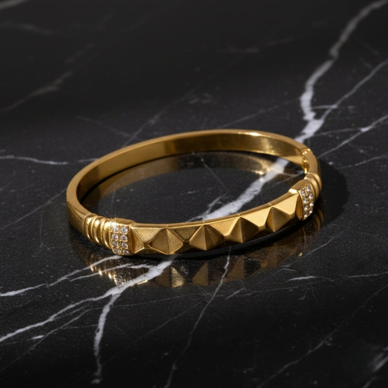 Bracelet jonc ciselé