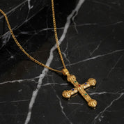 Collier grosse croix
