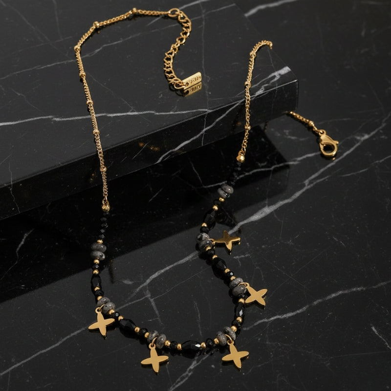 Collier pendentif croix