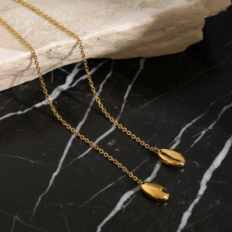 collier coquillage agatha