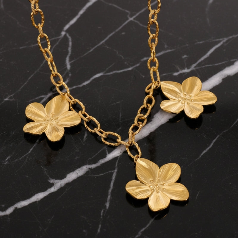 Collier fleur