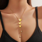 Collier trois coeurs