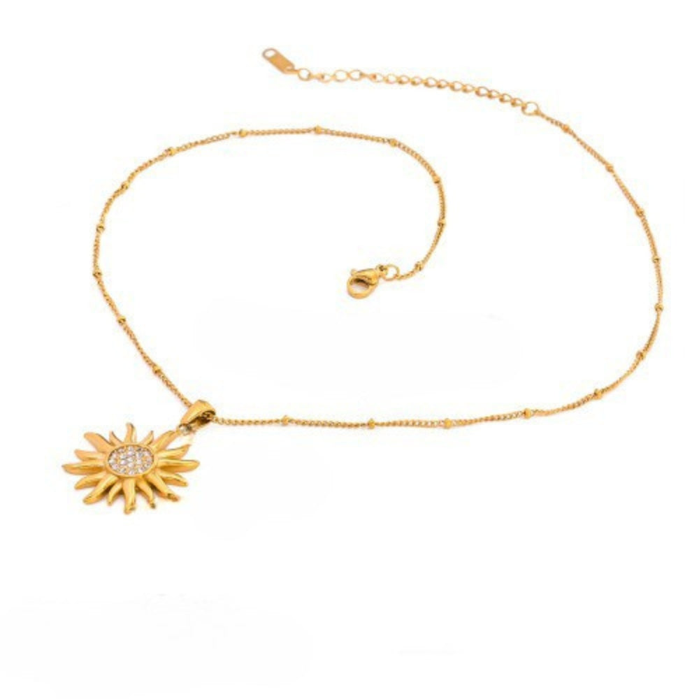 collier lune et soleil qui s'emboite
