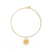 collier pierre de soleil​