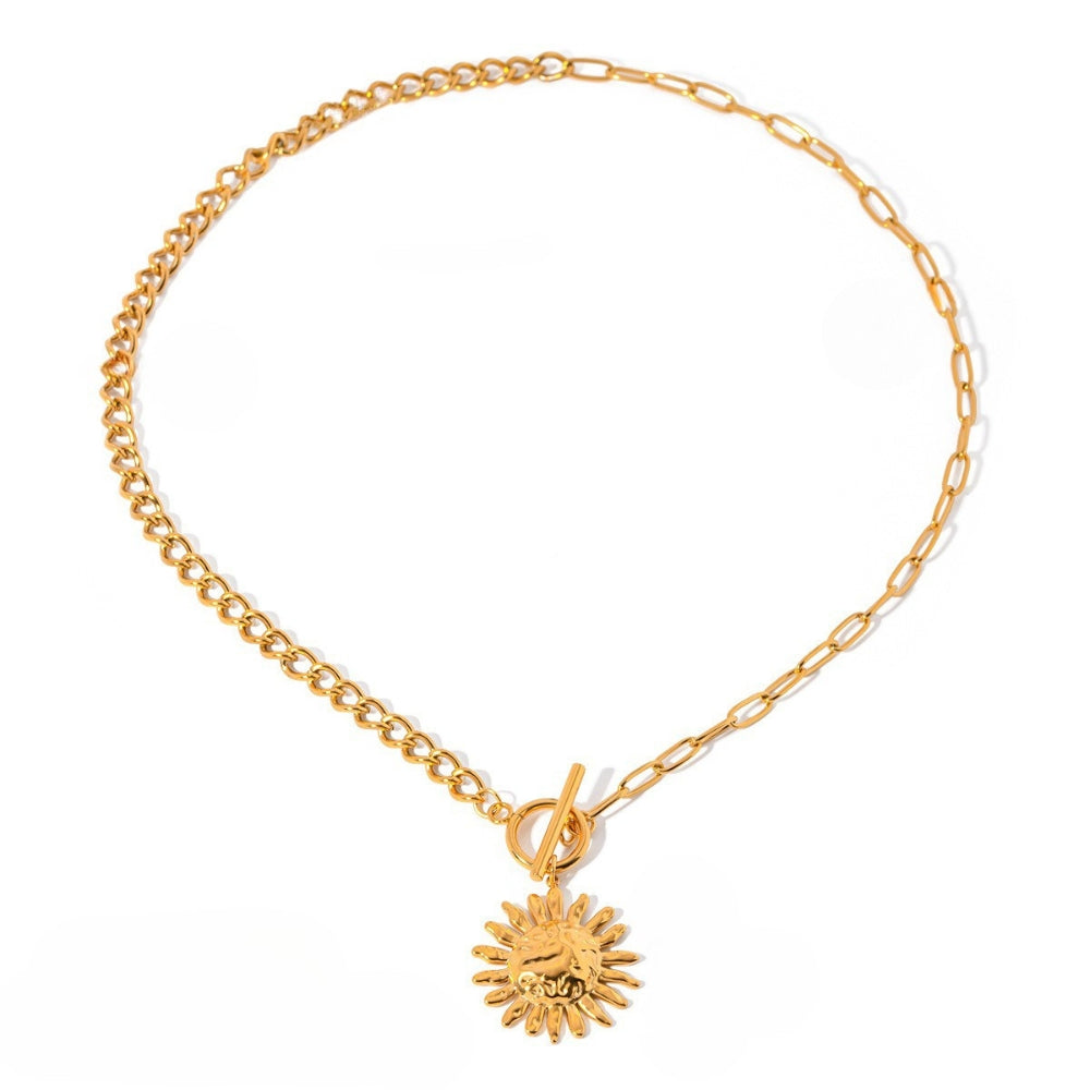 collier soleil histoire d'or