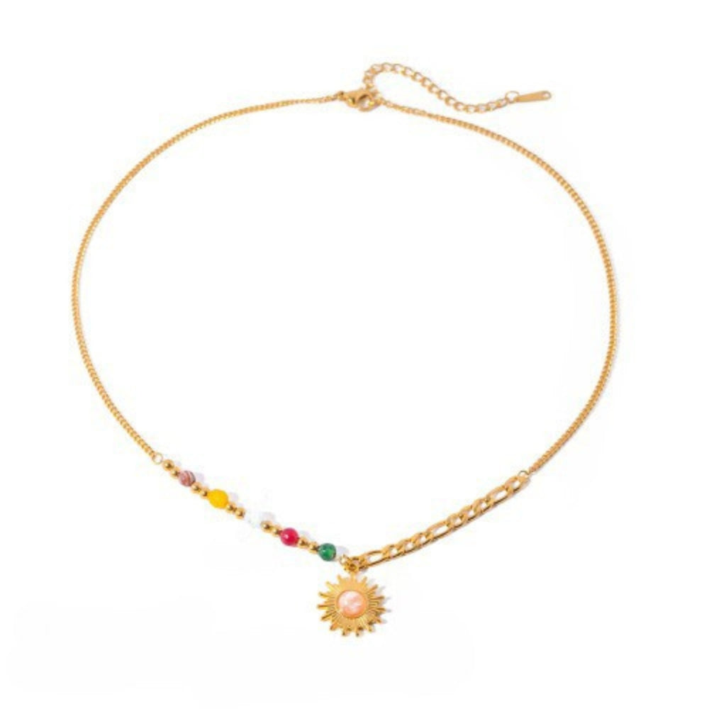 collier lune soleil pandora