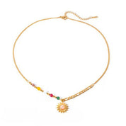 collier lune soleil pandora