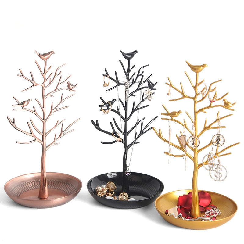 Arbre à bijoux métal