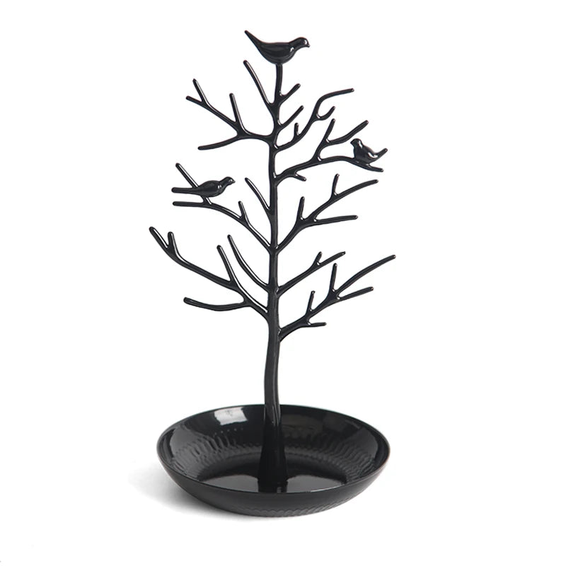 Arbre à bijoux métal disponible en plusieurs coloris modernes et pratiques