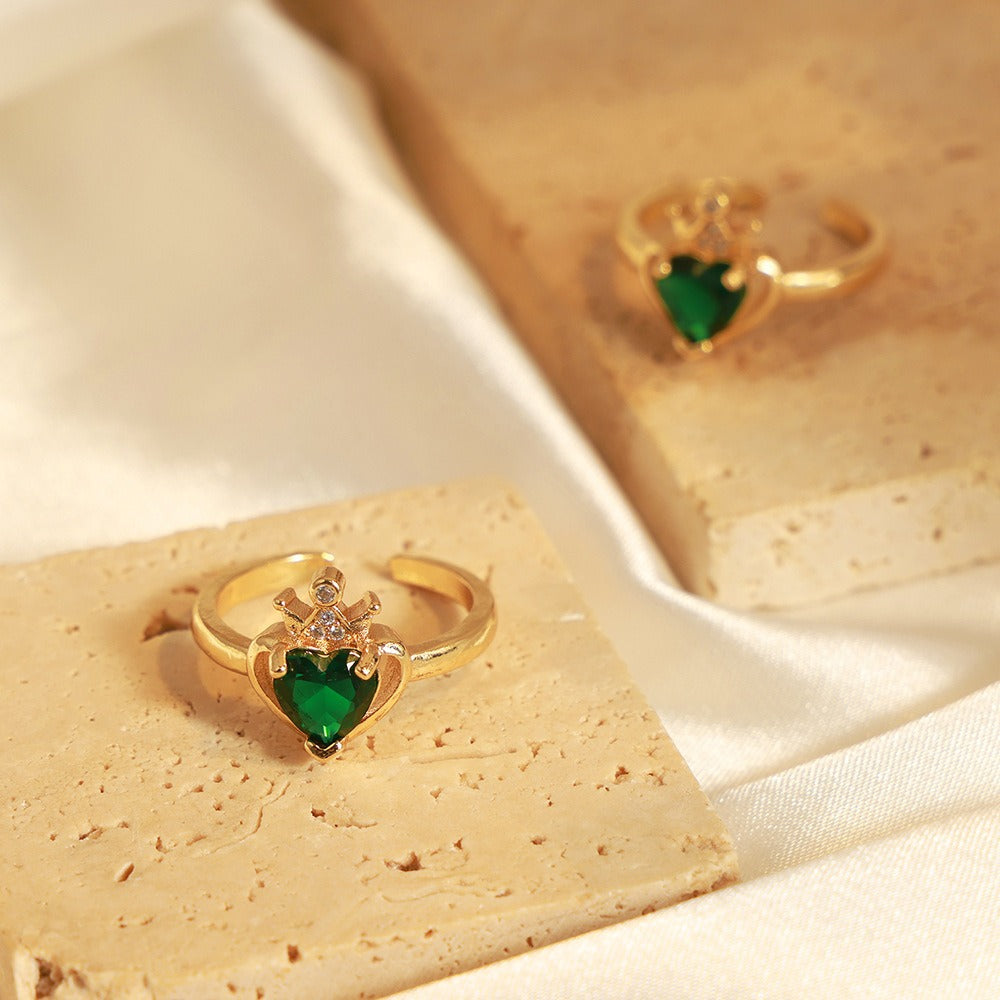 Bague coeur