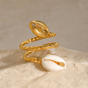 Bague coquillage