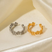 Bague couronne fleur