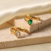 Bague entrelacée