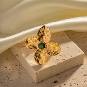 Bague fleur vintage