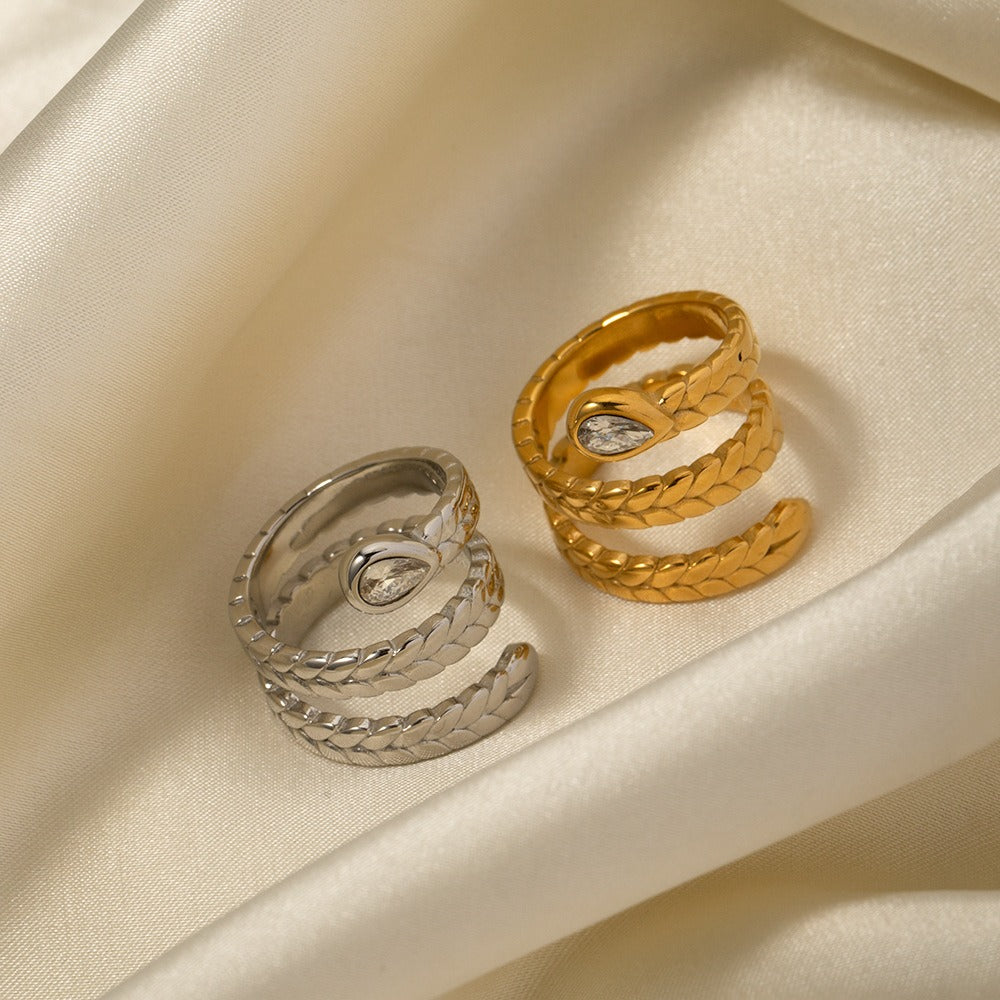 Bague serpent