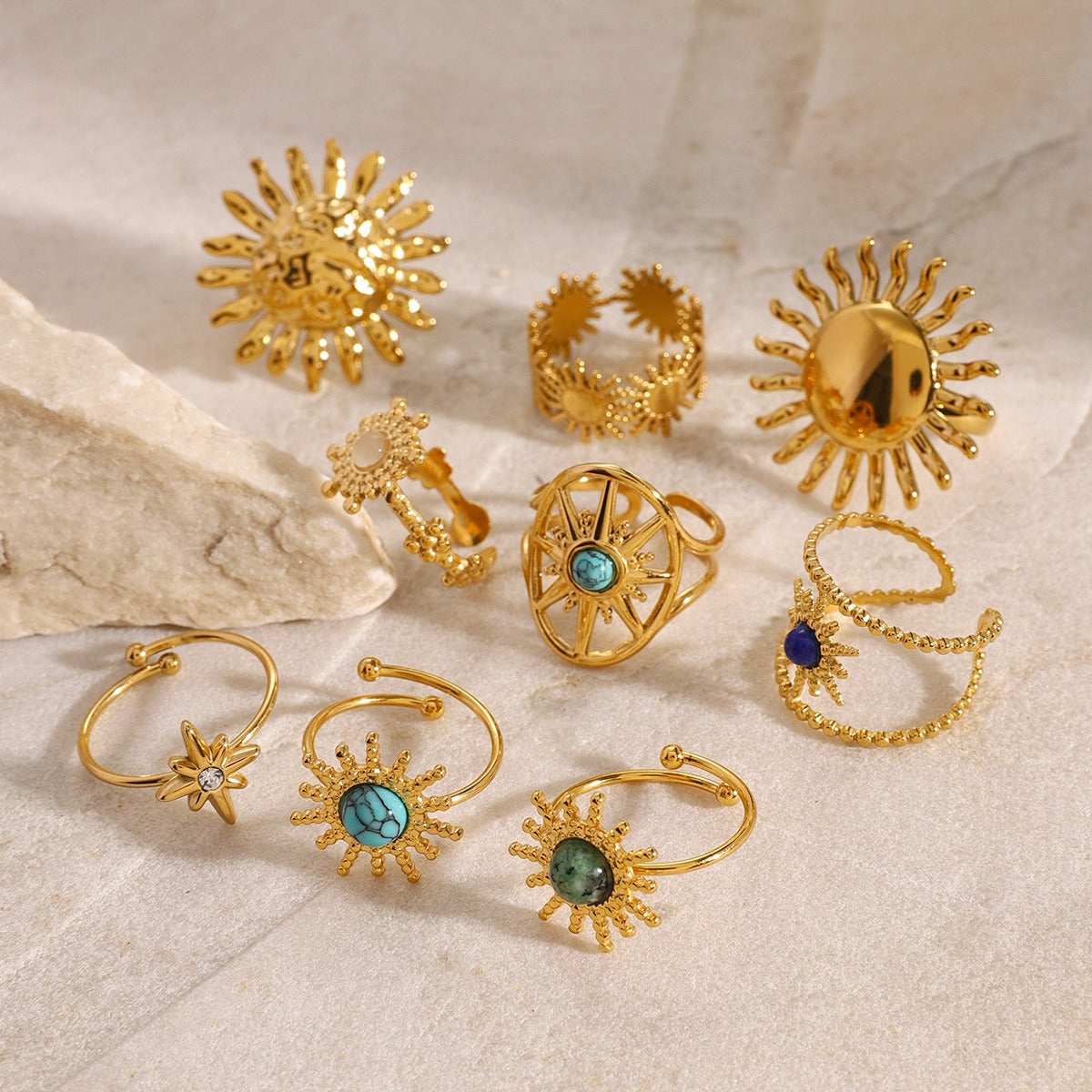 Bague soleil