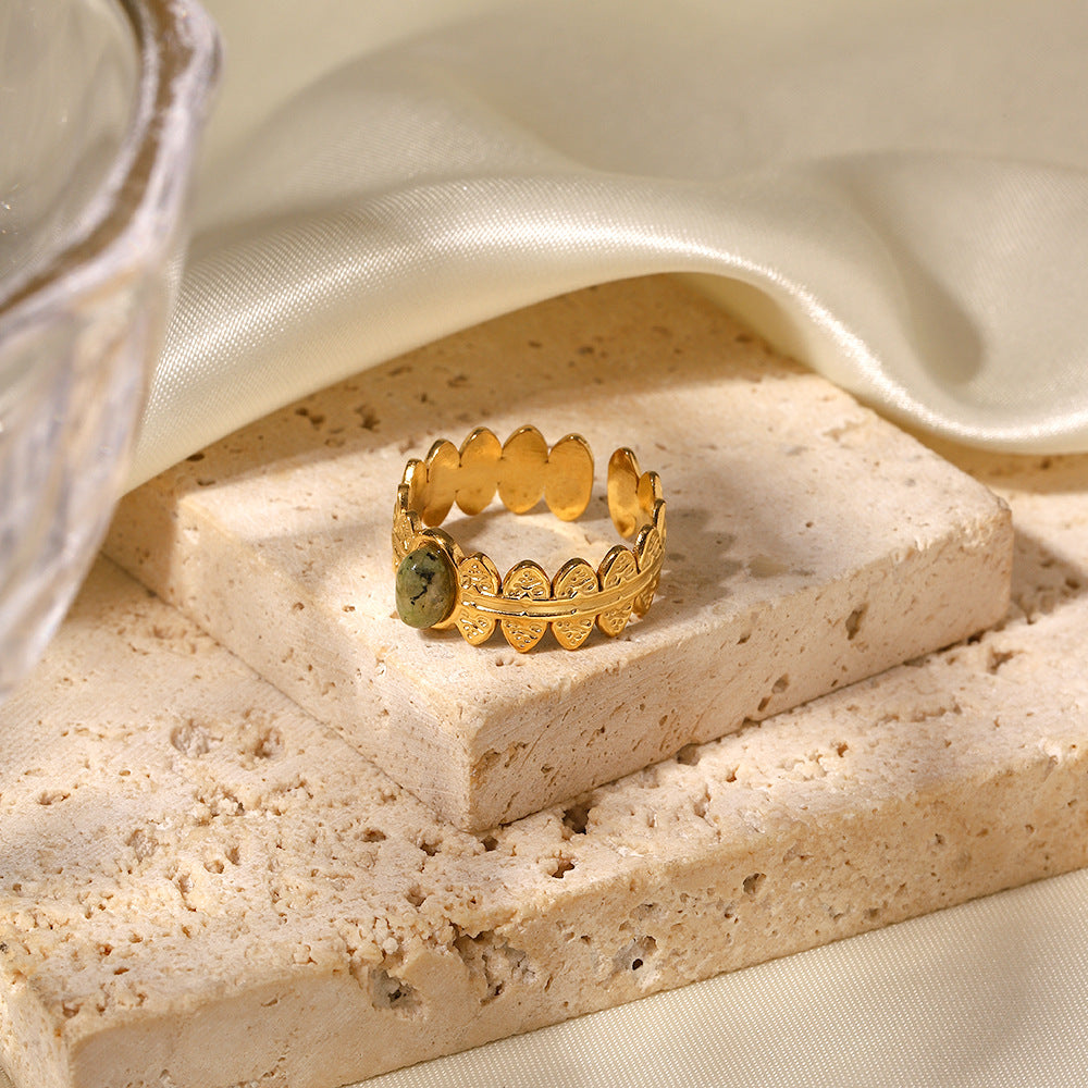 Bague torsadée