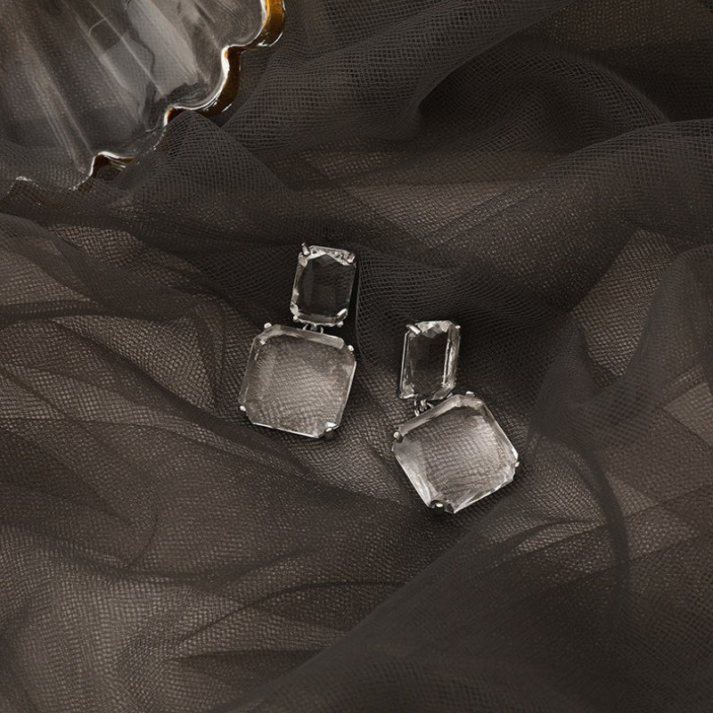 Boucles d'oreilles cristal