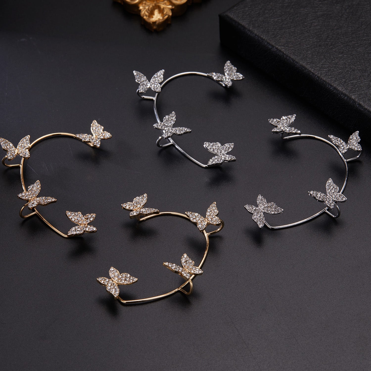Boucles d'oreilles grimpantes
