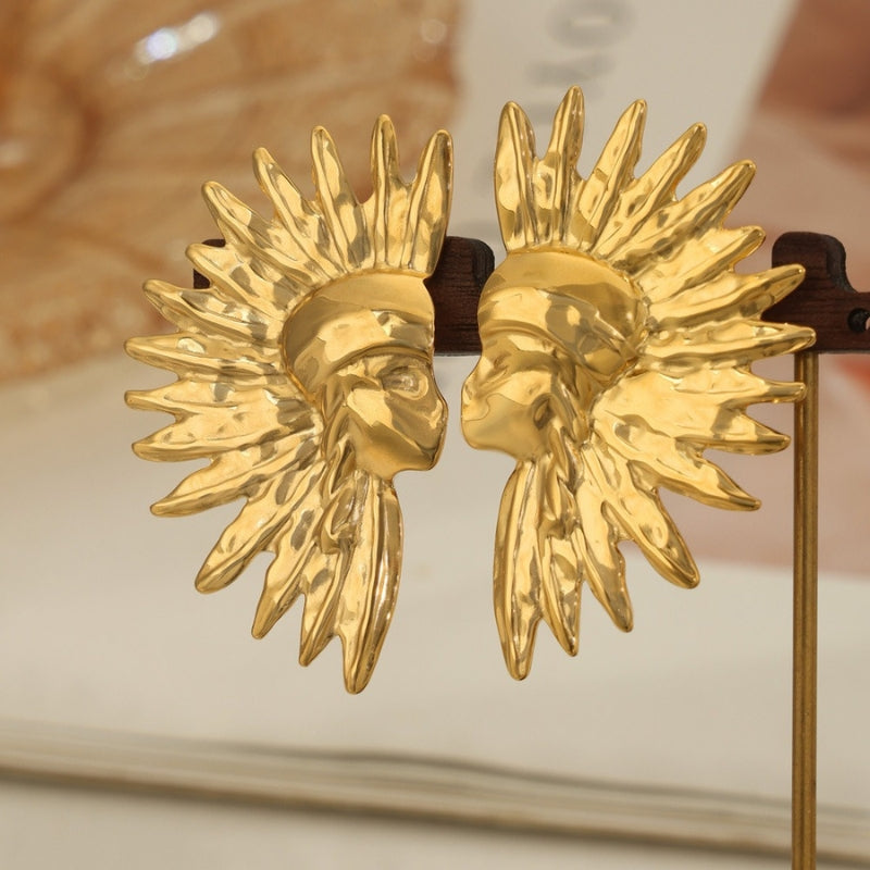 Boucles d'oreilles indiennes