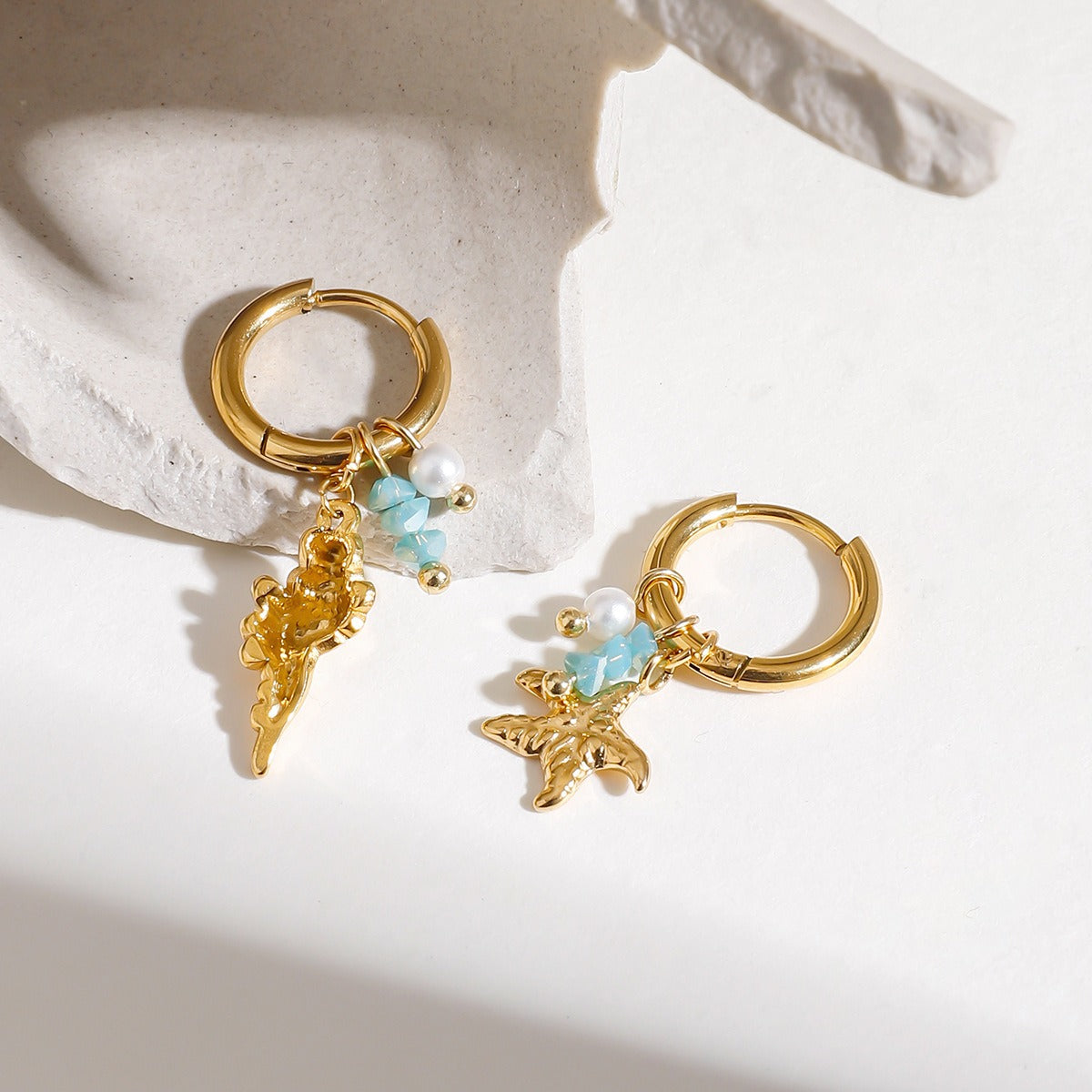 Boucles d'oreilles interchangeables