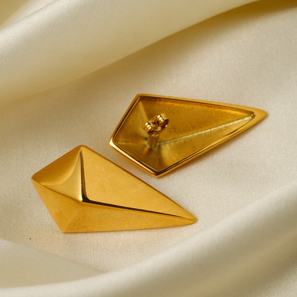 Boucles d'oreilles losange