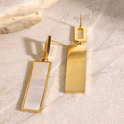 boucle d'oreille zag pendante